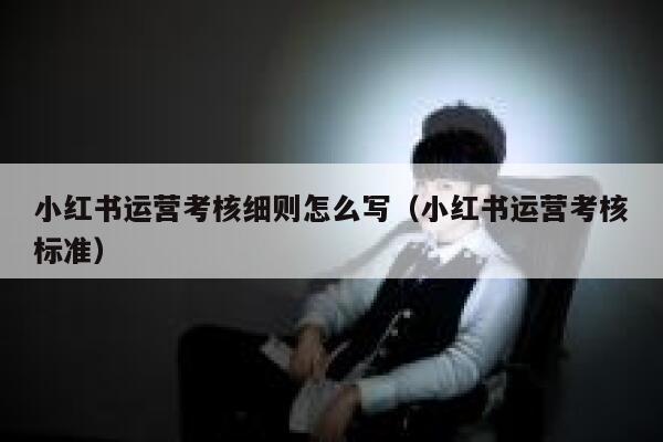 小红书运营考核细则怎么写（小红书运营考核标准）