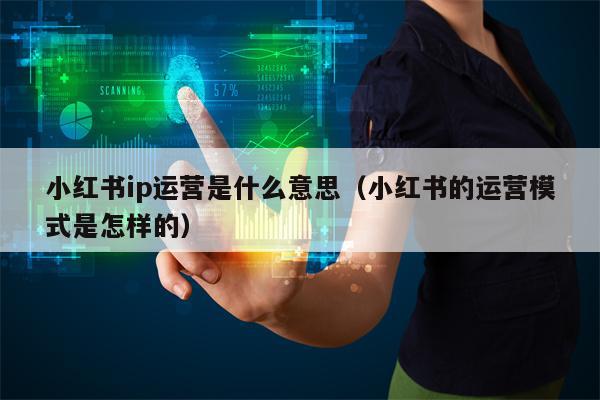 小红书ip运营是什么意思（小红书的运营模式是怎样的）