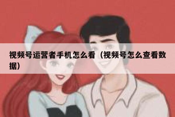 视频号运营者手机怎么看（视频号怎么查看数据）