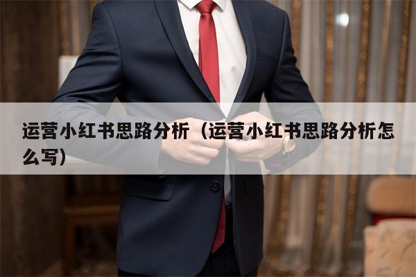 运营小红书思路分析（运营小红书思路分析怎么写）