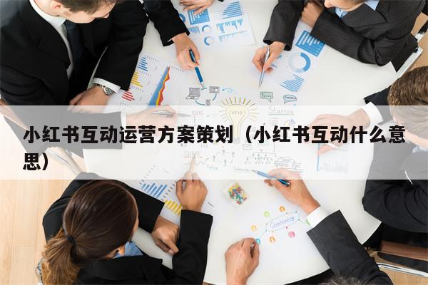 小红书互动运营方案策划（小红书互动什么意思）