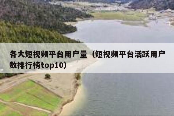 各大短视频平台用户量（短视频平台活跃用户数排行榜top10）
