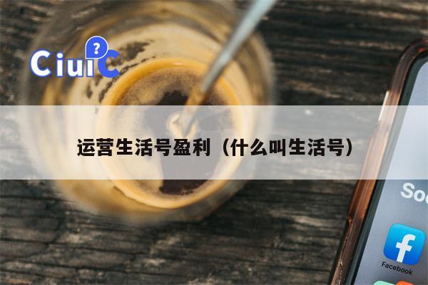 运营生活号盈利（什么叫生活号）