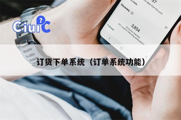 订货下单系统（订单系统功能）