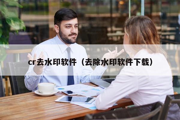 cr去水印软件（去除水印软件下载）