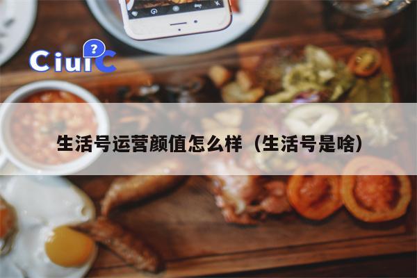生活号运营颜值怎么样（生活号是啥）