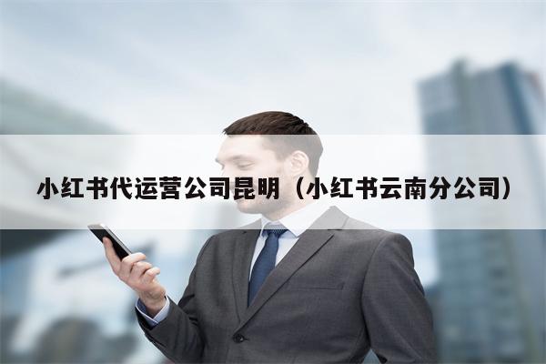 小红书代运营公司昆明（小红书云南分公司）