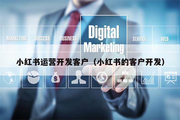 小红书运营开发客户（小红书的客户开发）