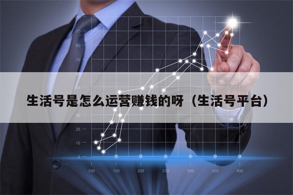 生活号是怎么运营赚钱的呀（生活号平台）