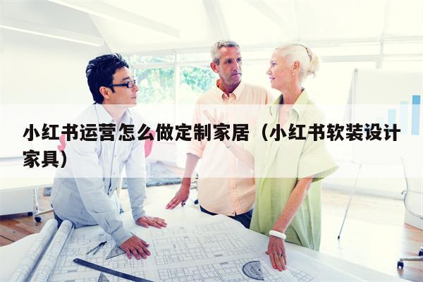 小红书运营怎么做定制家居（小红书软装设计家具）