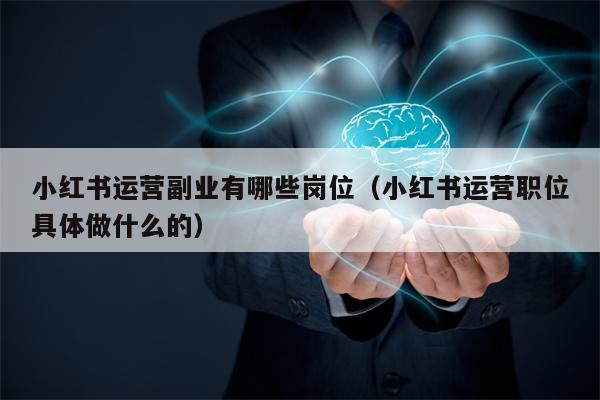 小红书运营副业有哪些岗位（小红书运营职位具体做什么的）