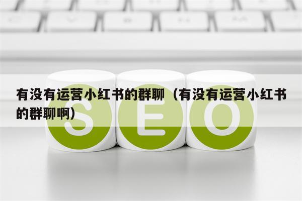 有没有运营小红书的群聊（有没有运营小红书的群聊啊）