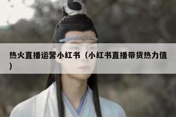 热火直播运营小红书（小红书直播带货热力值）