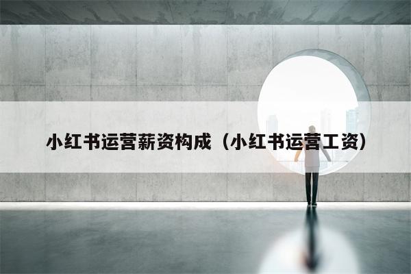 小红书运营薪资构成（小红书运营工资）