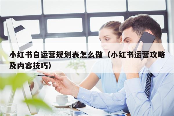 小红书自运营规划表怎么做（小红书运营攻略及内容技巧）