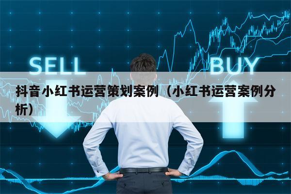 抖音小红书运营策划案例（小红书运营案例分析）