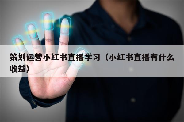 策划运营小红书直播学习（小红书直播有什么收益）