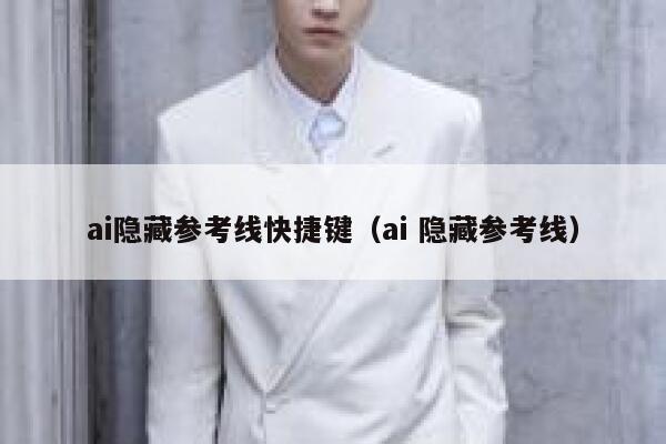 ai隐藏参考线快捷键（ai 隐藏参考线）