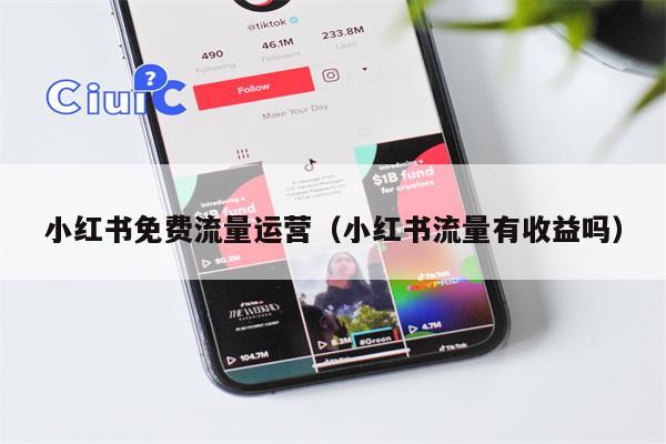 小红书免费流量运营（小红书流量有收益吗）