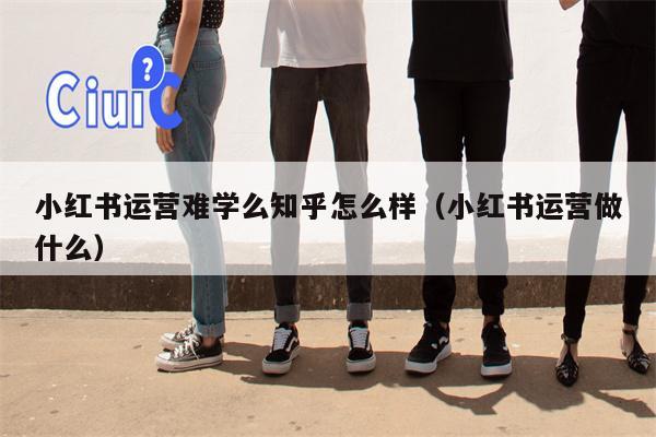 小红书运营难学么知乎怎么样（小红书运营做什么）