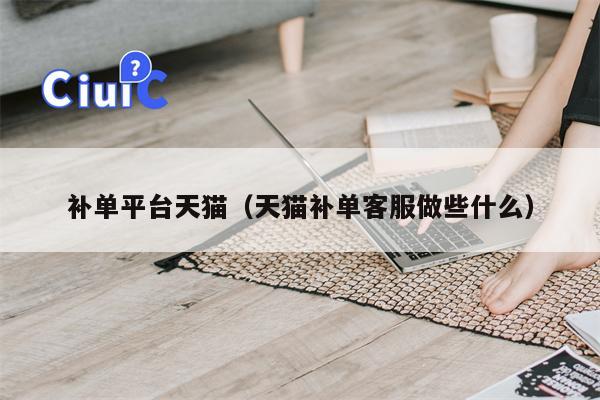 补单平台天猫（天猫补单客服做些什么）