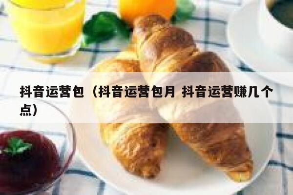 抖音运营包（抖音运营包月 抖音运营赚几个点）