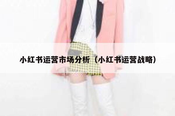 小红书运营市场分析（小红书运营战略）