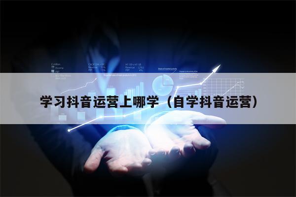详细阅读:学习抖音运营上哪学(自学抖音运营) 学习抖音运营上哪学(自学抖音运营)