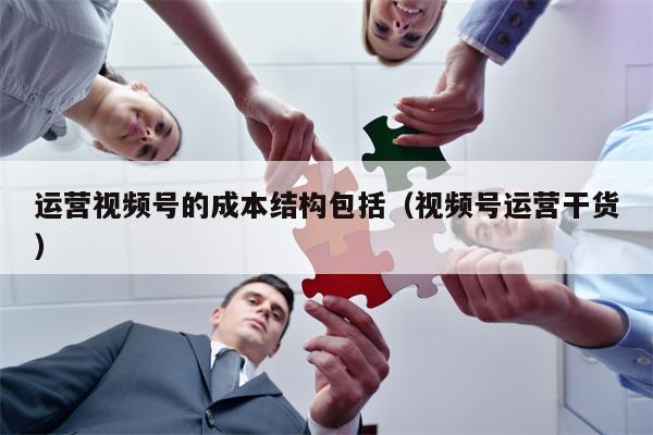 运营视频号的成本结构包括（视频号运营干货）