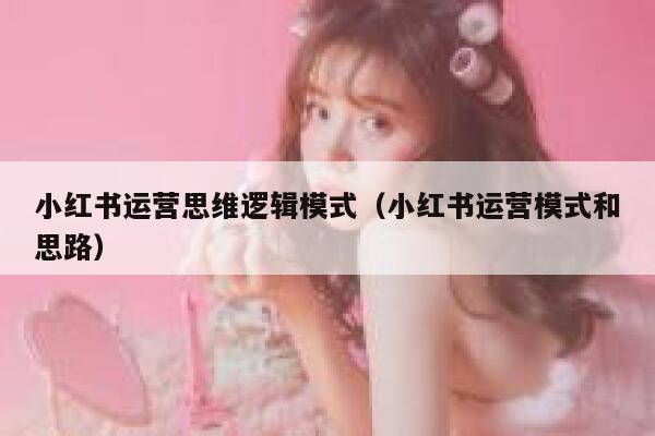 小红书运营思维逻辑模式（小红书运营模式和思路）