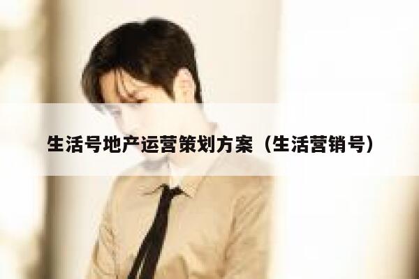 生活号地产运营策划方案（生活营销号）
