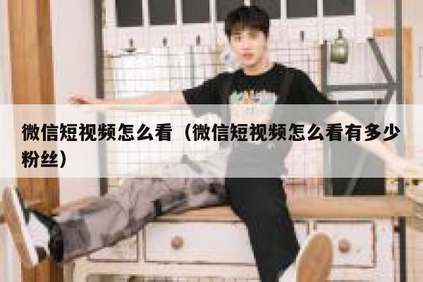 微信短视频怎么看（微信短视频怎么看有多少粉丝）