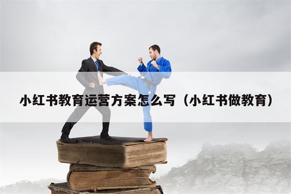 详细阅读:小红书教育运营方案怎么写(小红书做教育) 小红书教育运营方案怎么写(小红书做教育)