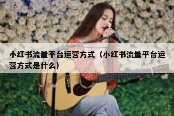 小红书流量平台运营方式（小红书流量平台运营方式是什么）