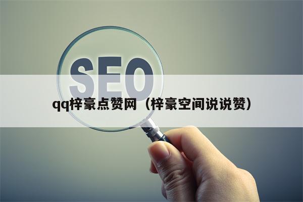 qq梓豪点赞网（梓豪空间说说赞）