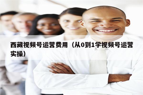 西藏视频号运营费用（从0到1学视频号运营实操）