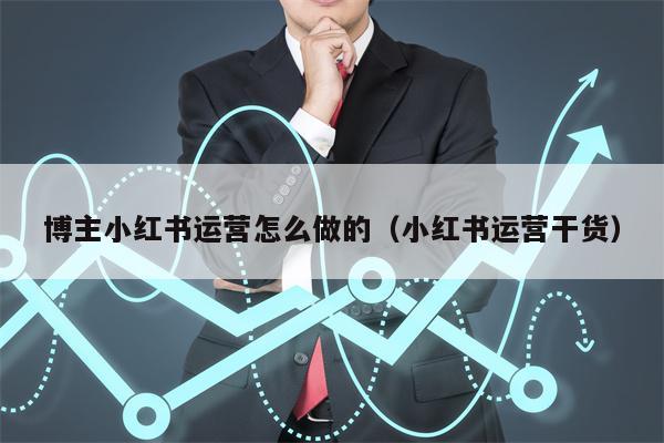 博主小红书运营怎么做的（小红书运营干货）