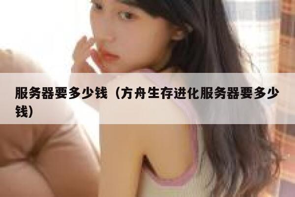 服务器要多少钱（方舟生存进化服务器要多少钱）